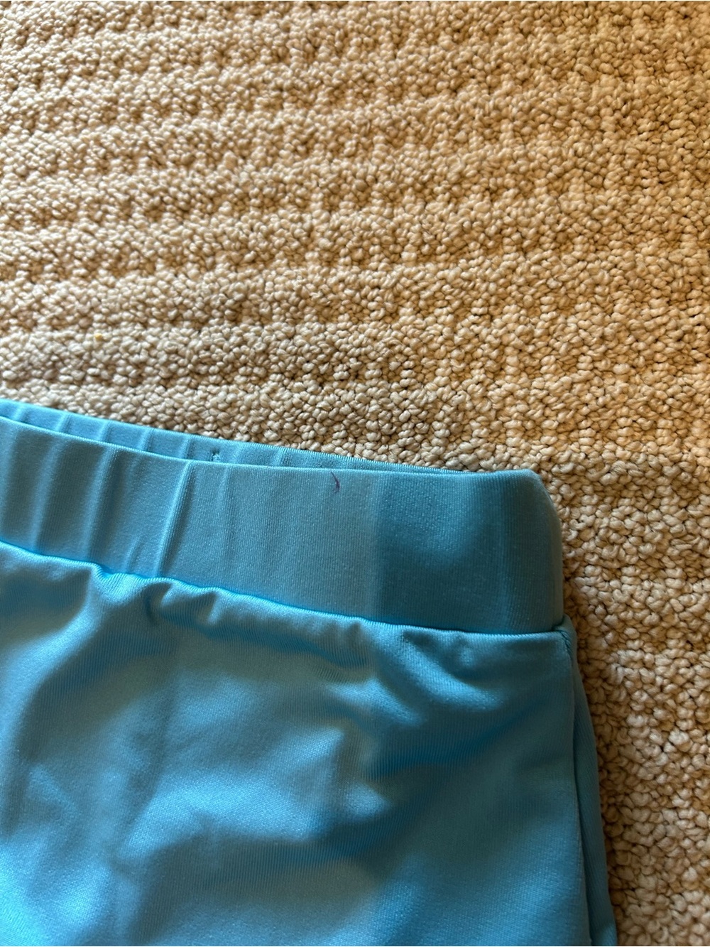 Baby Nike Dry Fit Skort Blue with Pink Swoosh - Picture 4 of 7